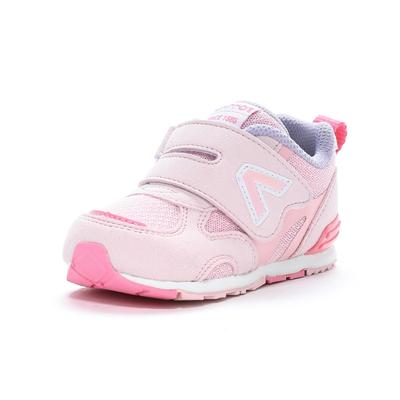Karotte Babyschuhe Größen für Jungen und 2E Sneaker, Leichtgewicht, Klettverschluss, 13cm-17cm, 0.5cm Öffnung, Mädchen, Rosa, 16.0cm,