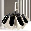 UV Rain Protection Automatic Folding Umbrella Carabiner Handle Windproof 10 Rib Portable Travel Compact Outdoor Gear