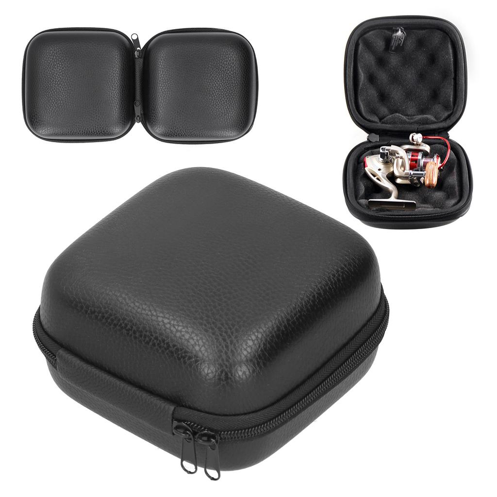 PU Portable Outdoor Fishing Reel Bag Fish Wheel Protector Carrying Storage Case PouchS