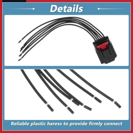 Mass Air Flow (MAF) Sensor Connector Wiring Harness for Ford F150 E150
