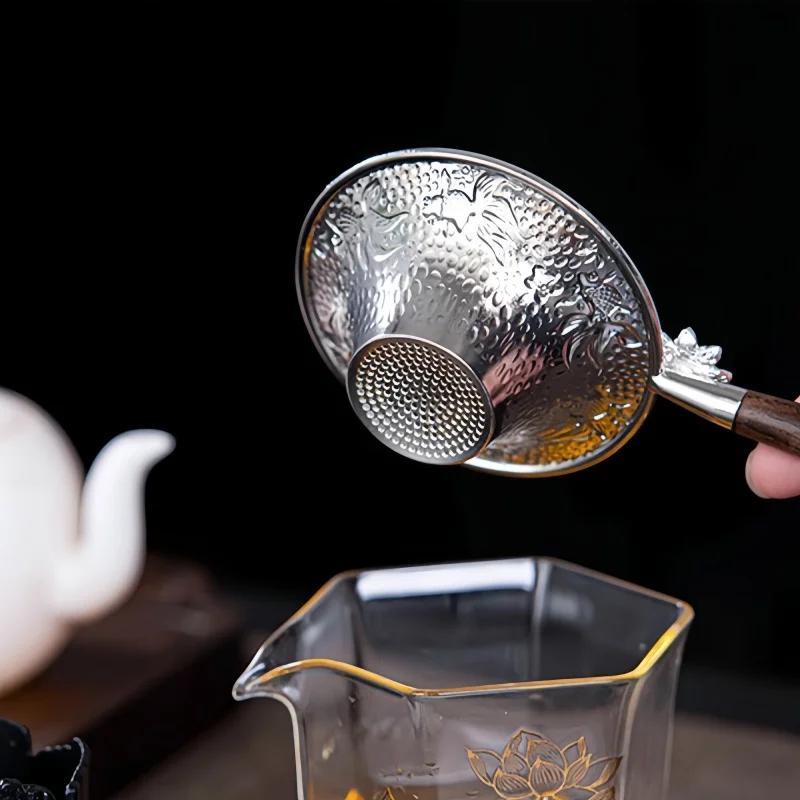 Mental Mesh Teesieb Edelstahl Filter Sieb Teegeschirr Spitze Tee Ablauf Nützliche Tee-Eier Küche Zubehör