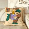 Artist DDarrenSShaddick Cushion Cover Pillow Case Antidustmite Pillowcase Silky Short Plush Sofa Cushion Cover Hot