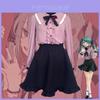 Hatsune Miku Vampire Cosplay Costume Dress Uniform Outfit Halloween Fancy Dress Party