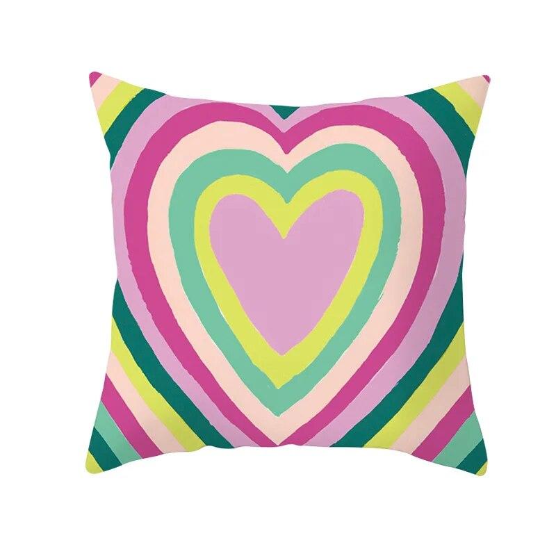 Happy Valentines Day LOVE Heart Față de pernă pentru cuplu Husă de pernă pentru canapea Husă de pernă pentru pat Husă de pernă Decor acasă Husă de pernă pentru mașină