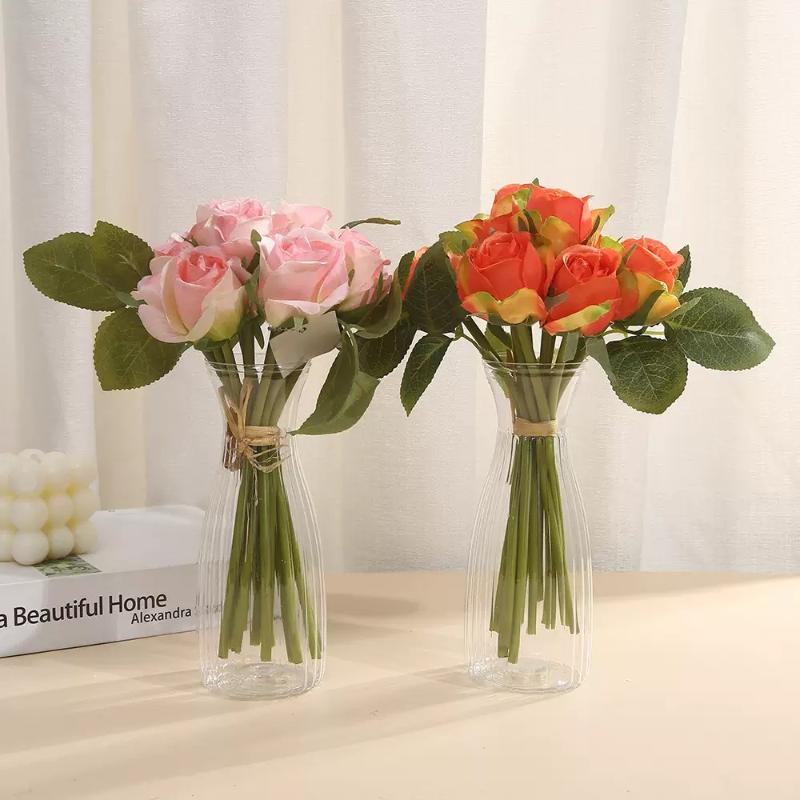 Vielseitige Plastikvasen für personalisierte DIY-Blumenarrangements und moderne Dekorationsprojekte