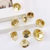 20Pcs Gold Jingle Bells DIY Multisize Bell Craft Mini Bell Bulk for Wedding Festival Holiday Home Xmas Tree Decorations