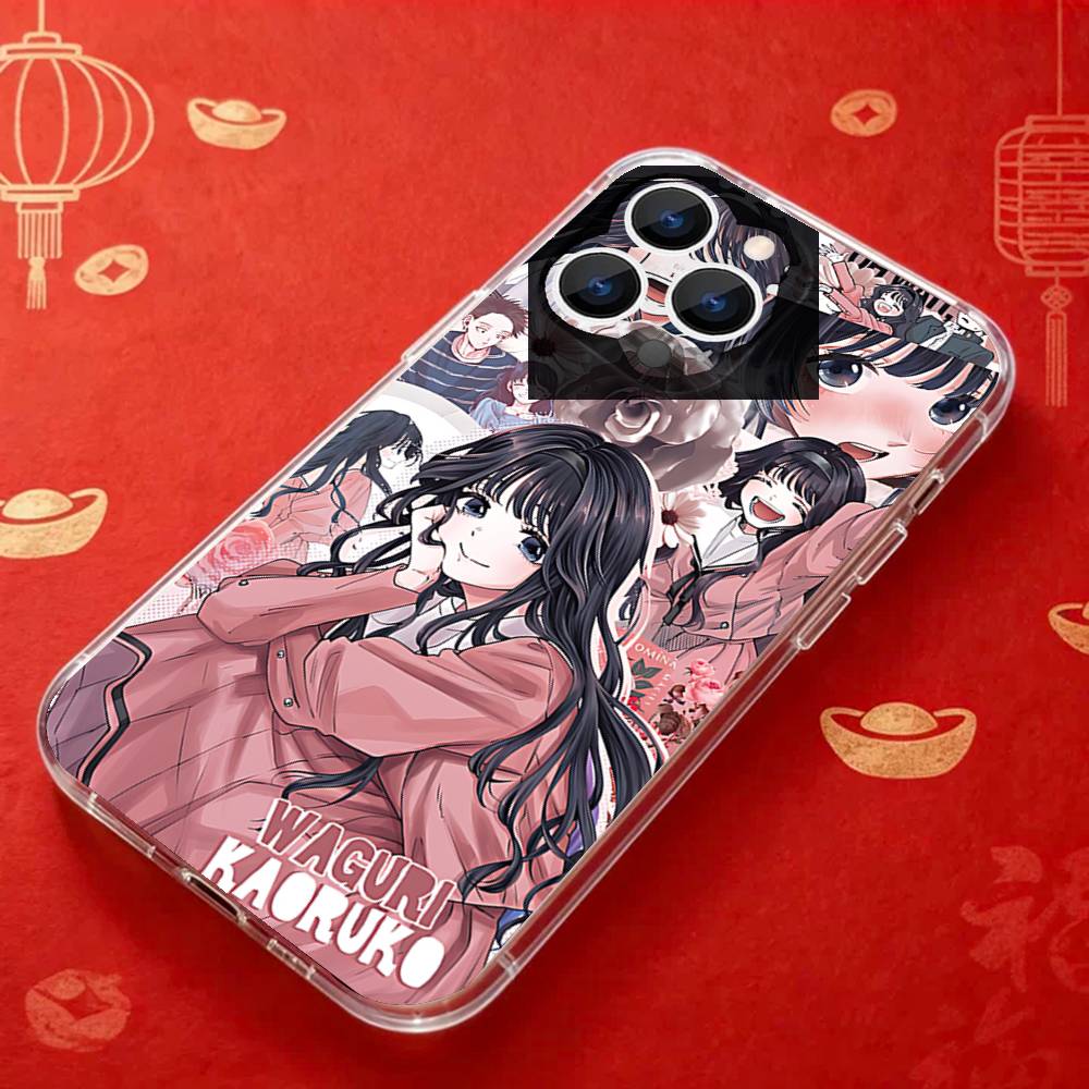 ANIME Kaoruko W-Waguri  Clear Phone case suitable for iPhone 11 12 13 14 15 16 17 Pro Max Plus X XS XR SE E Mini Protective Case