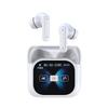 JM19 Bluetooth Earbuds With LCD Color Display, ANC/ENC Noise Cancellation, 5.4 Low Power Consumption, Wireless Sport Earphones For Gym/Running