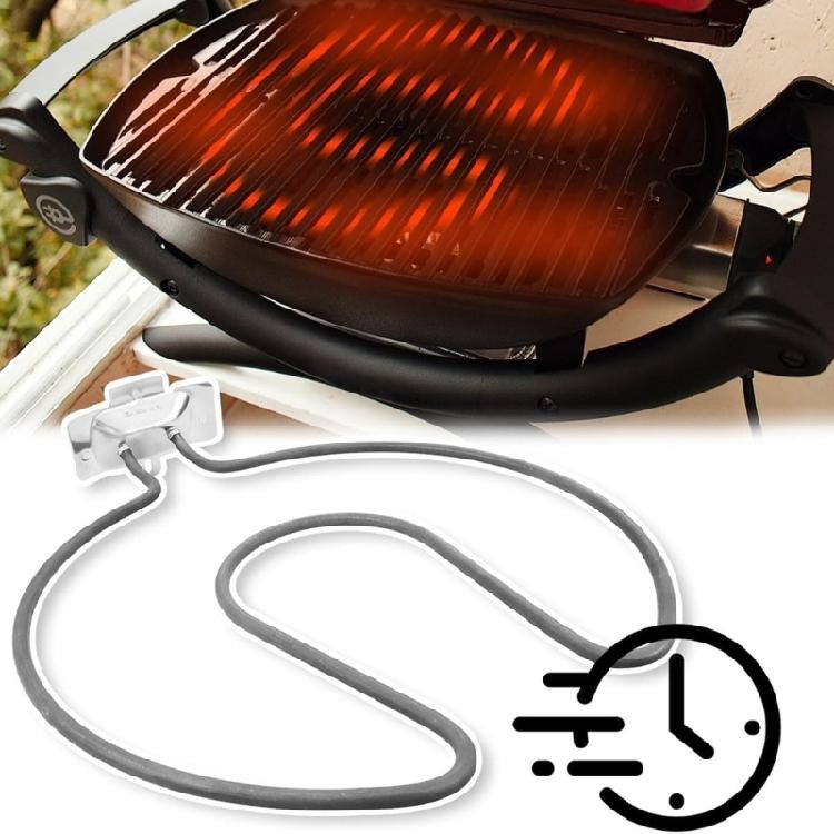 Heating Part Replacement Electric Tube Heating Pipe Metal Texture Replacement Grills Heating Rod for 20602108 20602109
