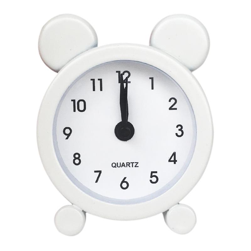 Little Rabbit Creative Cute Mini Metal Alarm Clock Children's Student Stationery Gifts