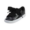 Puma Basket Heart Patent Toddler Black Baby Sneakers 363353-01