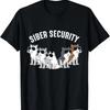 Husky Dog Crew Funny Cyber Security Graphic Tee Unisex Trip