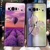Para Google Pixel 10 Pro 10Pro XL Funda Dulce Amor Flor Suave Silicona TPU Cubierta para Google Pixel10 Pro XL Resistente a Golpes Carcasa Funda
