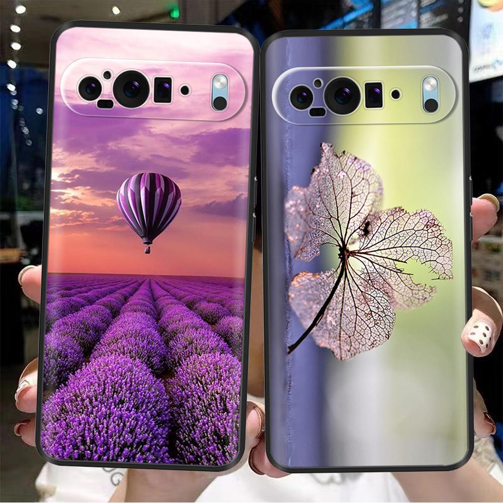 Para Google Pixel 10 Pro 10Pro XL Funda Dulce Amor Flor Suave Silicona TPU Cubierta para Google Pixel10 Pro XL Resistente a Golpes Carcasa Funda