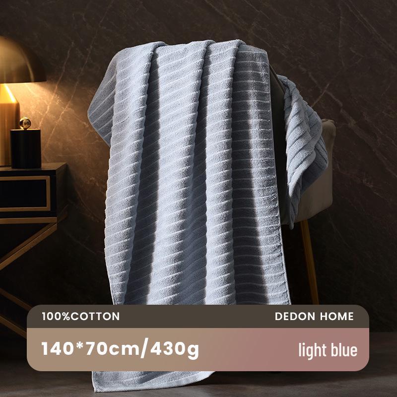 7A Antibacterial Premium Pure Cotton Thick Bath Towel - 2025 Style - Absorbent, Shed-Free, Perfect for Couples