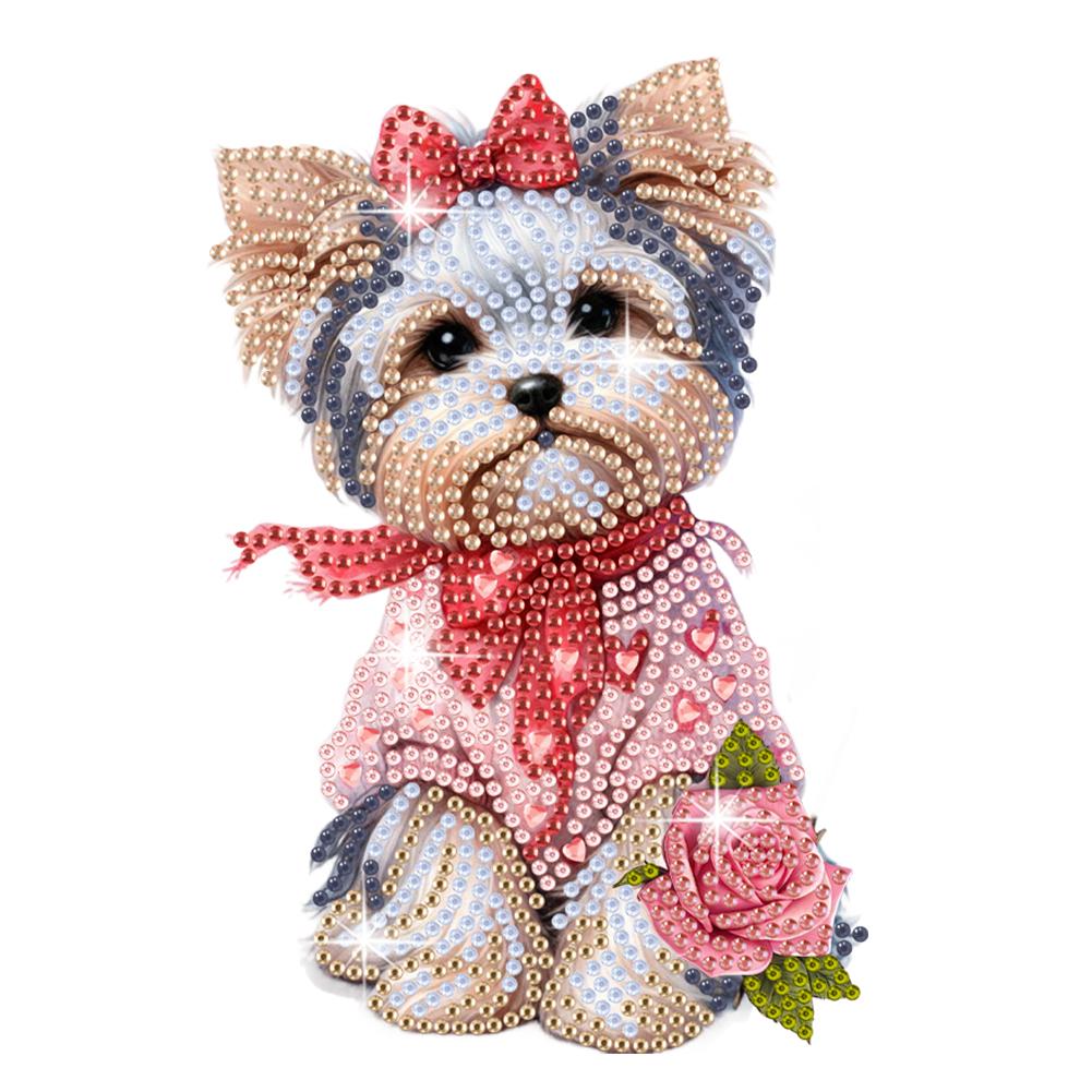 Acrylic 2D Flat DIY Shake Head Desktop Diamond Art Kits Diamond Painting Desktop Decorations Bedroom Table Decoration