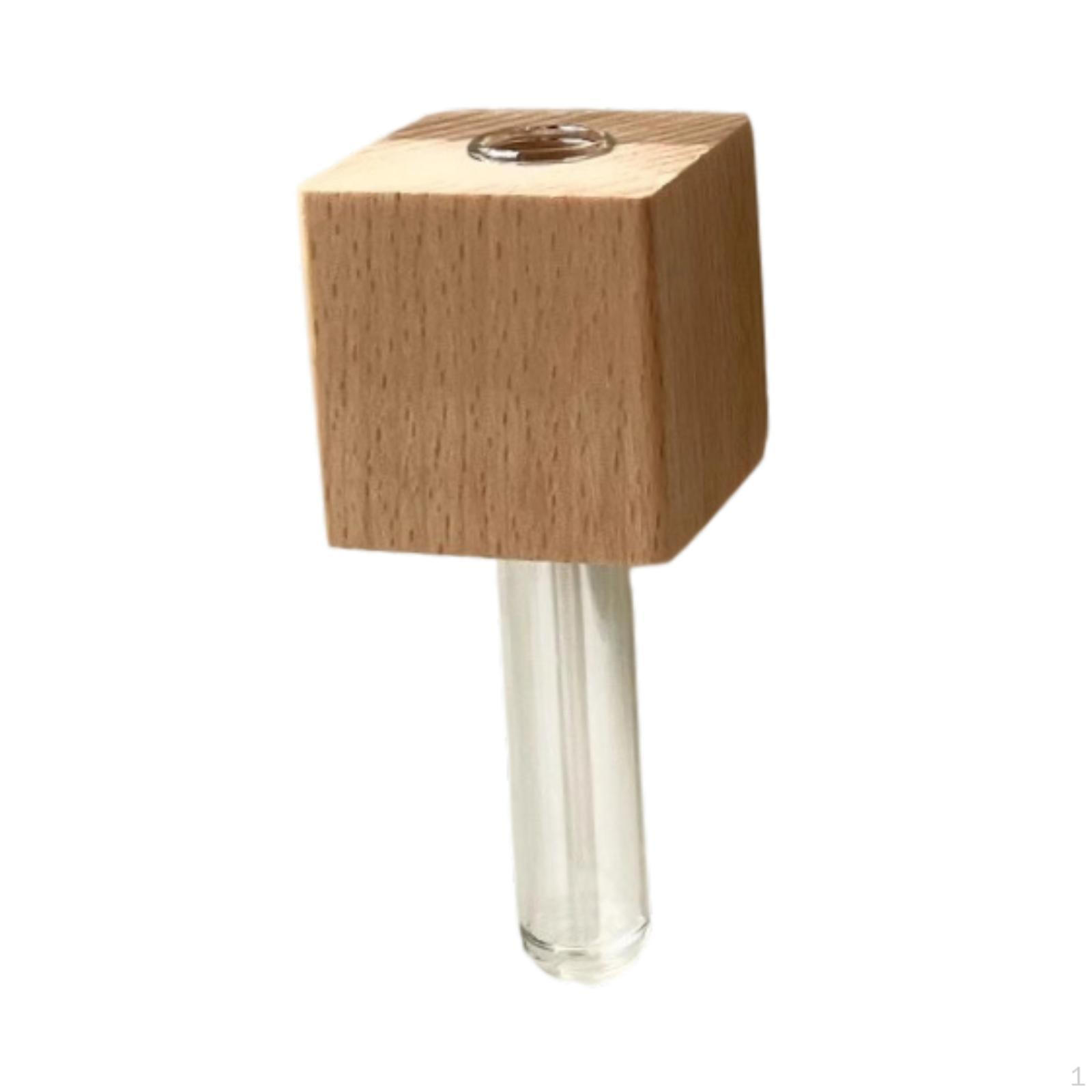 

Mini Vase for Refrigerator, Small Decorative Vase, Fridge Locker Wall світло-коричневого кольору