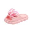Girls' Soft Sole Non-Slip Bow Slippers for Outdoors - Princess Style
