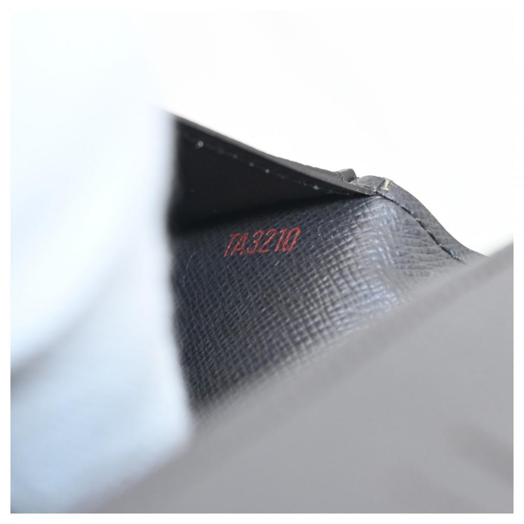 Auth LOUIS VUITTON Damier Portefeuille Brazza Long Wallet Lv7736sn