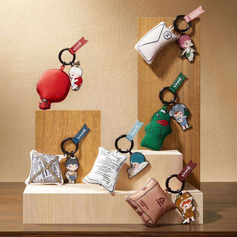 POP MART HIRONO ONO Mime Collection Mystery Box Pendant Blind Box Products, Single Mystery Box