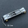 Useful 55/60 Degree Screw Thread Pitch Cutting Gauge Blades Gage Dual Head Measuring Tool