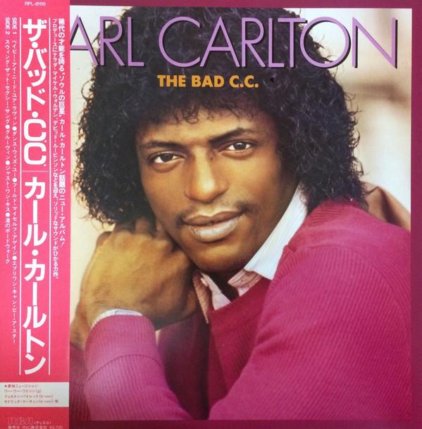 LP Record CARL CARLTON - Bad C.c. RPL8166 RCA 1983 Japan Soul/Funk Used