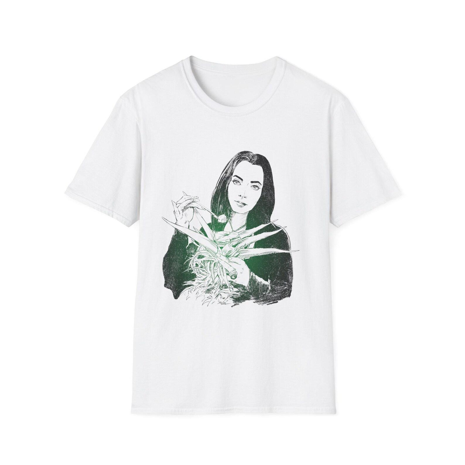 Morticia Addams Tee, Unisex Softstyle T-Shirt S