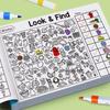Handwriting Exercise Fun Coloring Book Enhance Visual Perception Look & Find Game Book  Kids Toy
