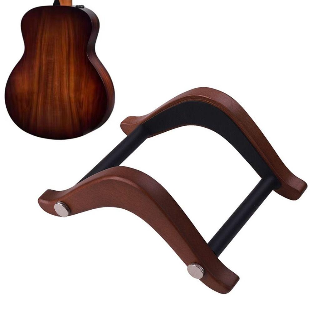 Adjustable Width Guitar Support Stand Stable Electric Guitar Storage Rack  Electric Bass