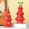 Ceramic Christmas Tree Decoration High-temperature Firing Ceramics Ceramic Christmas Tree Night Light Holiday Home Decor