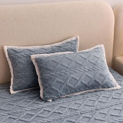 Tafu Velvet Bedsheet New Milk Velvet Bedsheet Winter Plush Coral Flannel Mattress Protective Cover