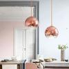 Modern Pendant Led Lights Glass Art Hanging Chandelier Dining Table Bedroom Kitchen Modest Ceiling Lamps for Room Home-appliance