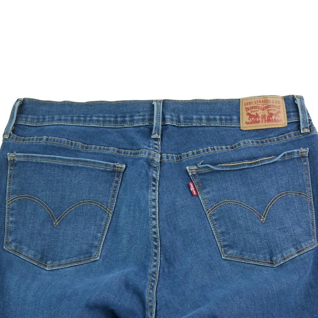 Seconde vie - Jean Femme Levis 710 Super Skinny Bleu - Excellent état