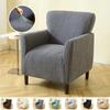 1 ST Jacquard Club Tub Fauteuilhoes voor Woonkamer Stretch Stoelhoes Stretch Enkele Bankhoes voor Hotel Kantoor Huis