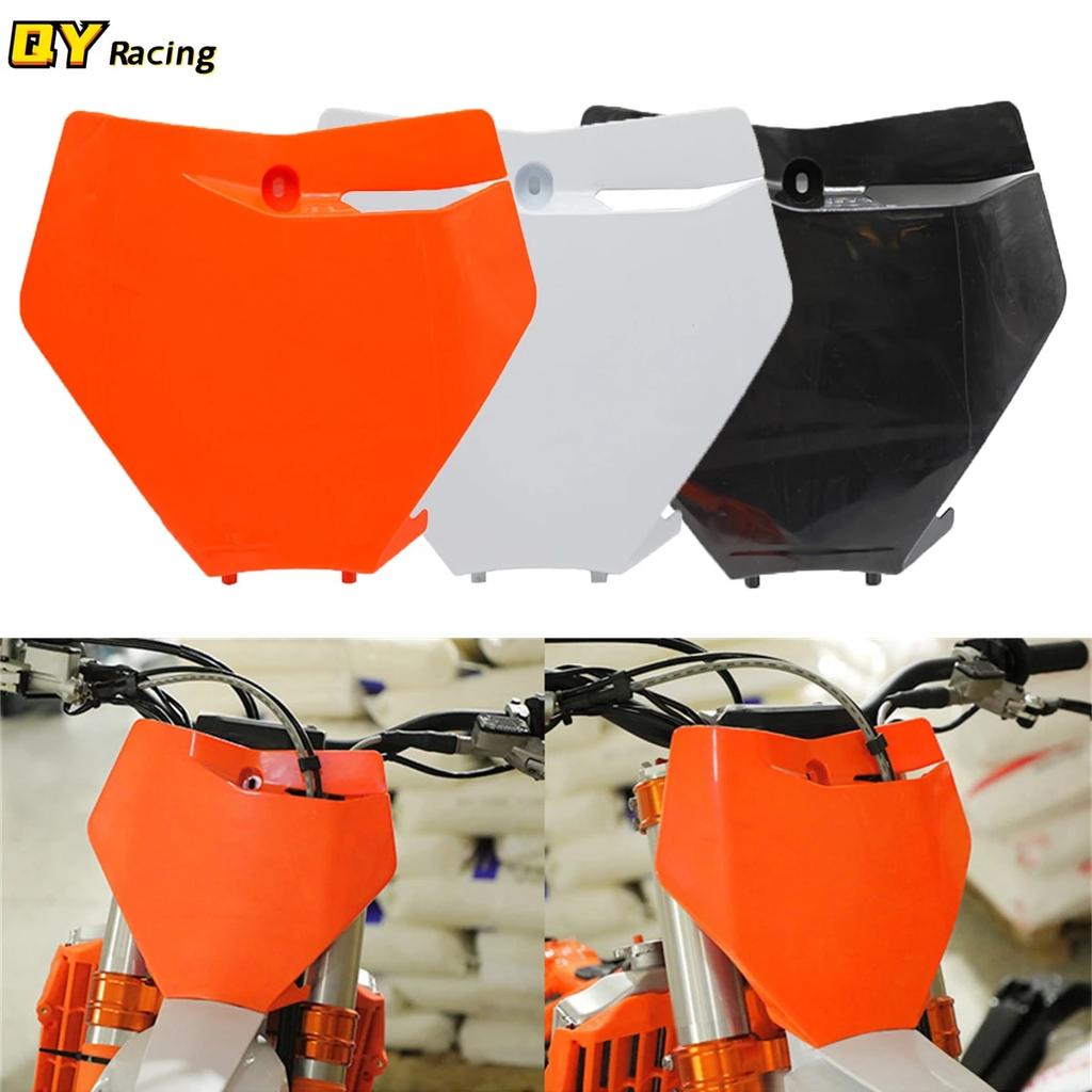 Motocross Front License Number Plate Registration Plate Cover For KTM SX SX-F EXC EXC-F XC XC-F XC-W XCF-W TPI 125-500 -