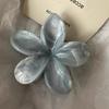 Korean Style Handmade Wave Dot Egg Flower Hair Gripper for Women