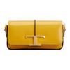 Tods Tidløs T Metall T-formet Spenne Avtakbar Skulderstropp Skinn Mini Crossbody Veske Damevesker Gul XBWTSAR0100KETG219