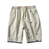 Men's Summer Color Loose Laced Comfortable Casual Shorts Beach Pants