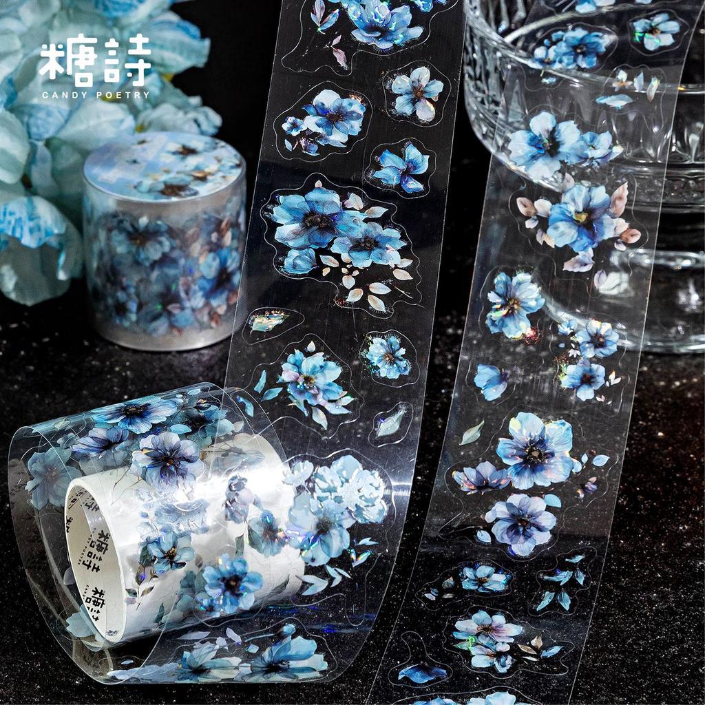 1pcs/1lot Decorative Adhesive Tapes Numerous Flowers Scrapbooking DIY Paper Scrapbooking Stickers