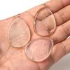 1pc Natural Stone Slice Jewelry Pendant Gem Quartz Mineral Accessory for Making Women Men Handmade Necklace Earring Wholesale