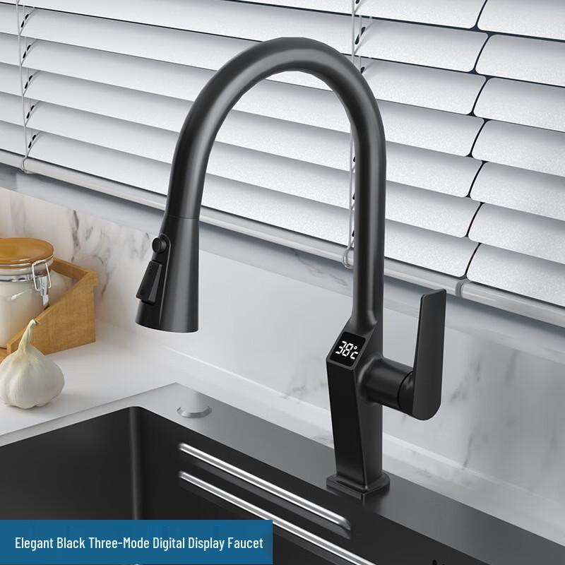 TLXT Pull-Out Kitchen Faucet with Sensor