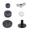 18Pcs Protect Cymbal Compact Felt Pad Drum Replacement Parts Set Instrument