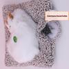 Simulated Kitten Meow Bamboo Charcoal Deodorizing Plush Cushion for Car & Home Decoration