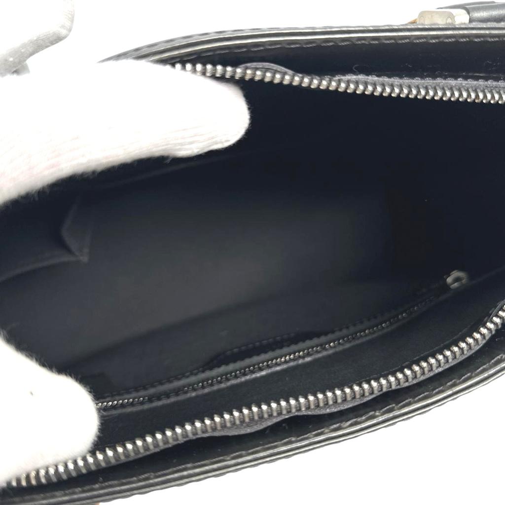 LOUIS VUITTON Monogram mat Stockton Handbag Monogram mat Noir unisex M55112 Used