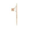 KUNIKA X GreenFlash Ballpoint Pen with Charm, Beige KG-055, Acrylic Cookie Charm, Ultra-Low Viscosity Oil-Based Ink, Black
