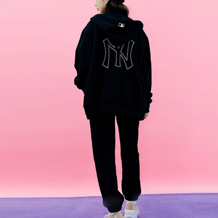 New MLB New York Yankees Sweatshirts Unisex Black 3ATRB0116-50BKS