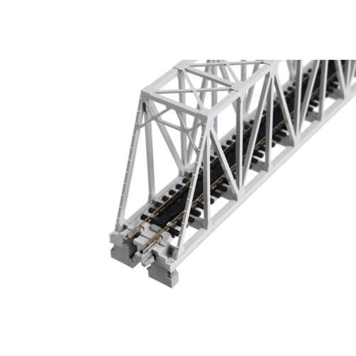 KATO N Gauge Single-Track Truss Bridge, Gray, 20-432, Model Railroad Supplies