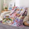 Cute Cardcaptor SakuraPrint Flannel Blanket, High quality Comfortable for All Seasons, Home Decor, Warmth and Comfort