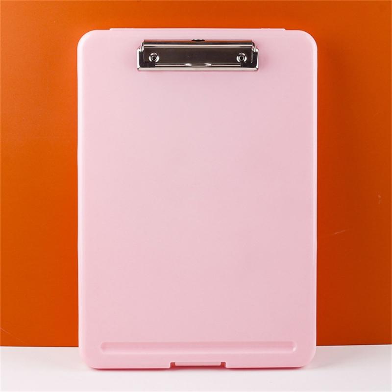 Dosar multifuncțional cu clipboard, organizator de fișiere impermeabil, cutie din plastic, bloc de scris pentru elevi, profesori și școli