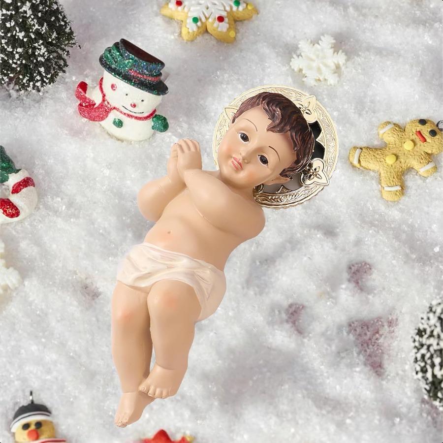 

Магазин Назаре Фигурка Младенца Иисуса Кукла с Короной Статуэтка Рождества Смола Коллекционная Святая Вера Домашний Декор 6 Дюймов United States